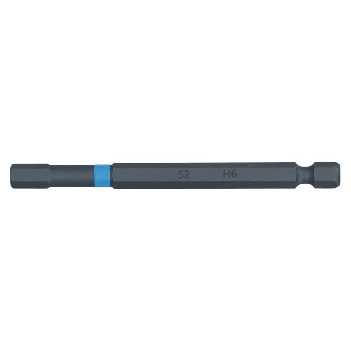 SW-Stahl Schraubendrehbit, 1/4", mit Farbcodierung, 89 mm, Innensechskant, 6 mm