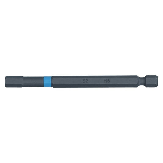 SW-Stahl Schraubendrehbit, 1/4", mit Farbcodierung, 89 mm, Innensechskant, 6 mm