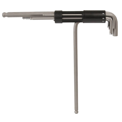 SW-Stahl Winkelschlüsselsatz, Innensechskant, Kugelkopf, 2-10 mm, 8-teilig
