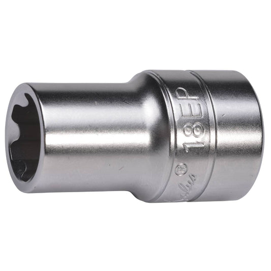 SW-Stahl Steckschlüsseleinsatz, 1/2", EP-Profil, EP18