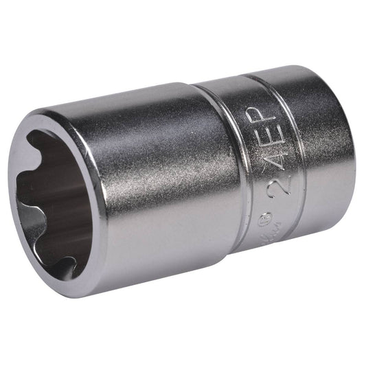 SW-Stahl Steckschlüsseleinsatz, 1/2", EP-Profil, EP24