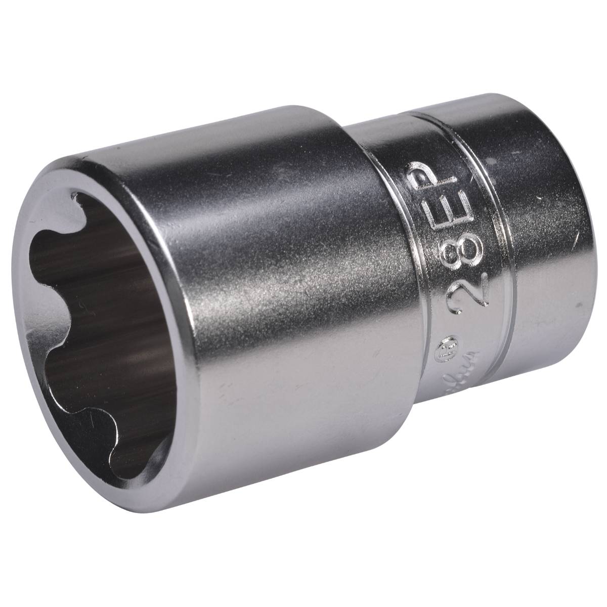 SW-Stahl Steckschlüsseleinsatz, 1/2", EP-Profil, EP28