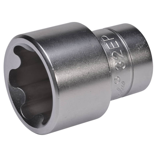 SW-Stahl Steckschlüsseleinsatz, 1/2", EP-Profil, EP32