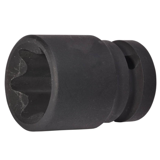 SW-Stahl Steckschlüsseleinsatz, 1/2", E-Profil, E30, kurz