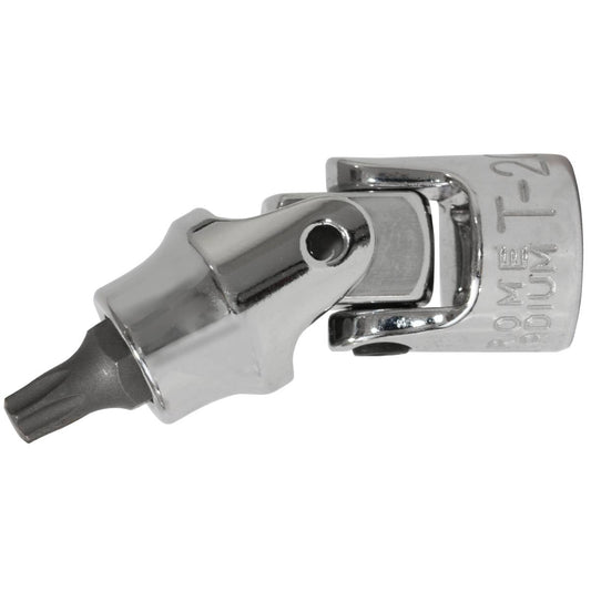 SW-Stahl Schraubendreheinsatz, 1/4", T-Profil, T20, mit Gelenk