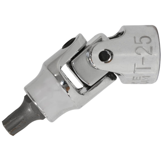 SW-Stahl Schraubendreheinsatz, 1/4", T-Profil, T25, mit Gelenk