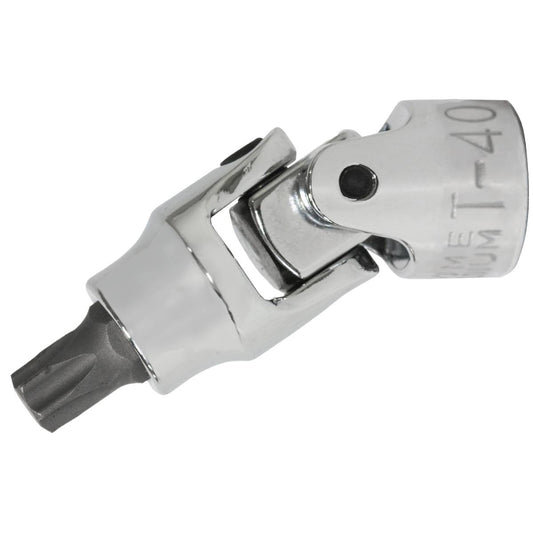 SW-Stahl Schraubendreheinsatz, 1/4", T-Profil, T40, mit Gelenk