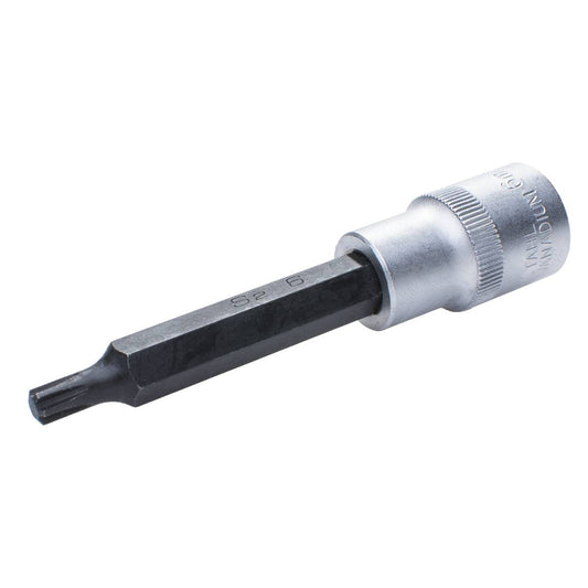 SW-Stahl Schraubendreheinsatz, 1/2", RB-Profil, 6 x 100 mm