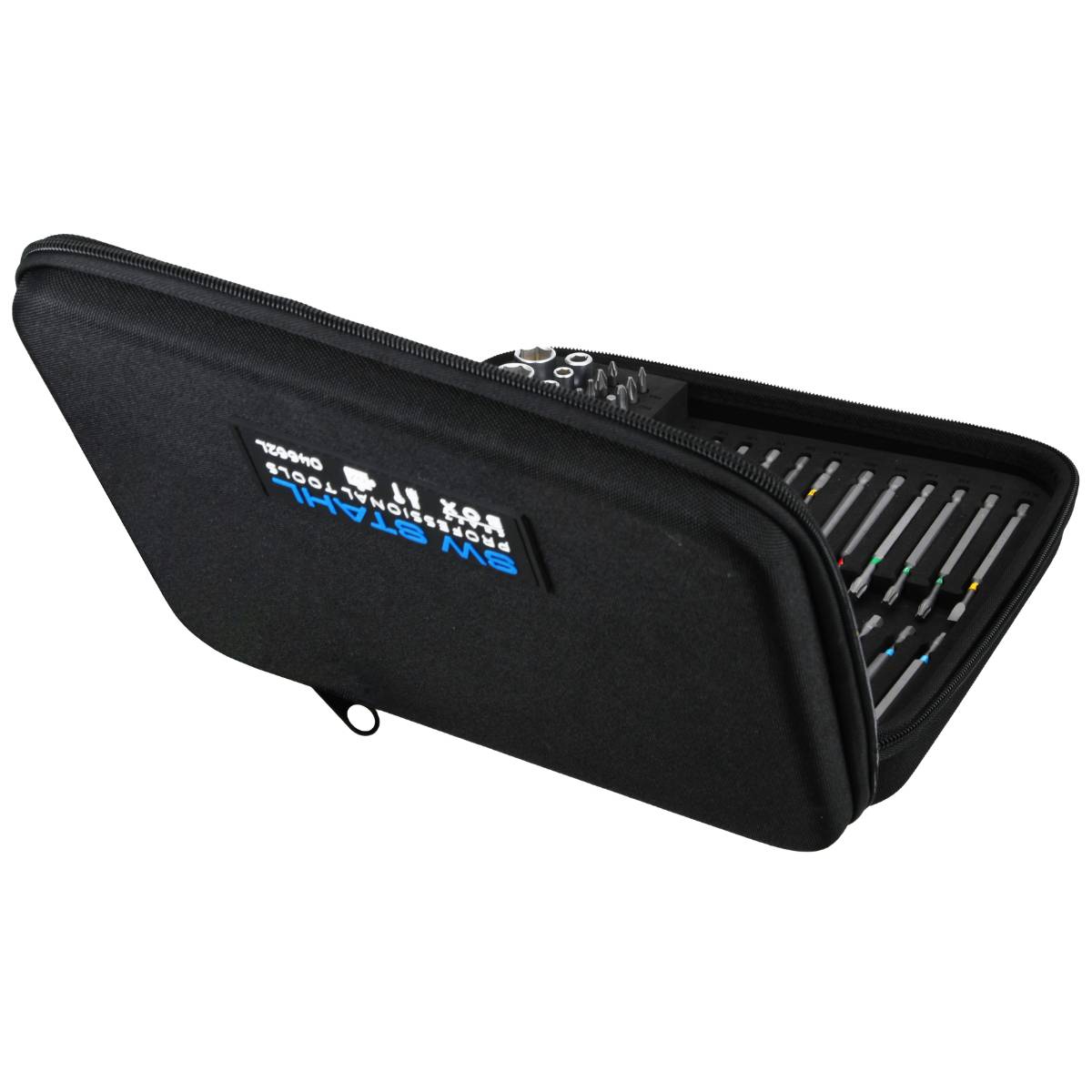 SW-Stahl CRAFT BOX Bitsatz, universal, 1/4“, 62-teilig