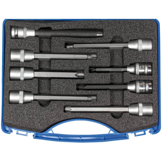SW-Stahl Schraubendreheinsätze, 1/2", 8-teilig