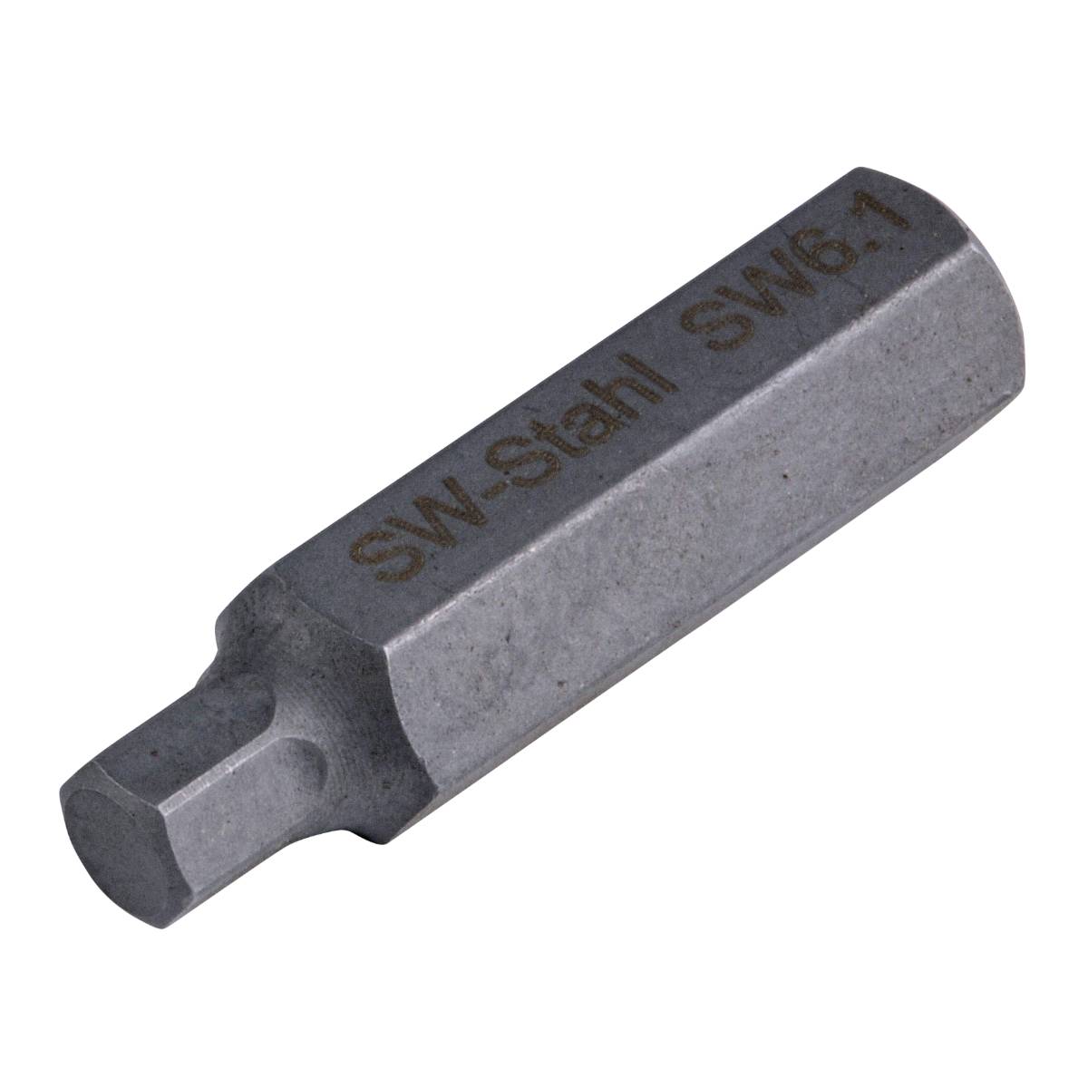 SW-Stahl Schraubendrehbit, 3/8", Innensechskant, Übermaß, 6,1 mm
