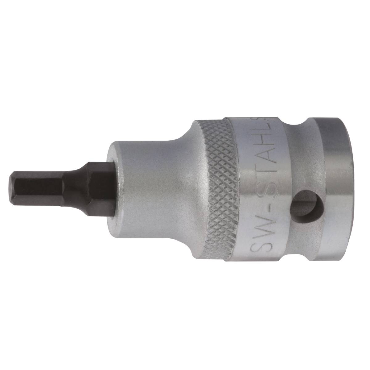 SW-Stahl Schraubendreheinsatz, 1/2", Innensechskant, 5 x 53 mm