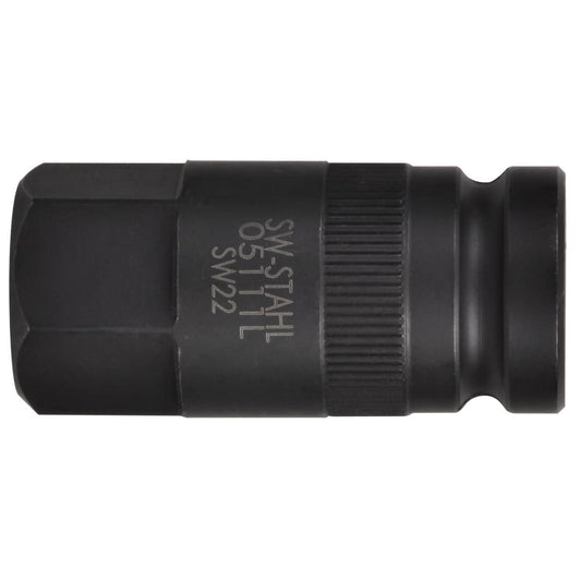 SW-Stahl Schraubendreheinsatz, 1/2", Innensechskant, 22 x 53 mm