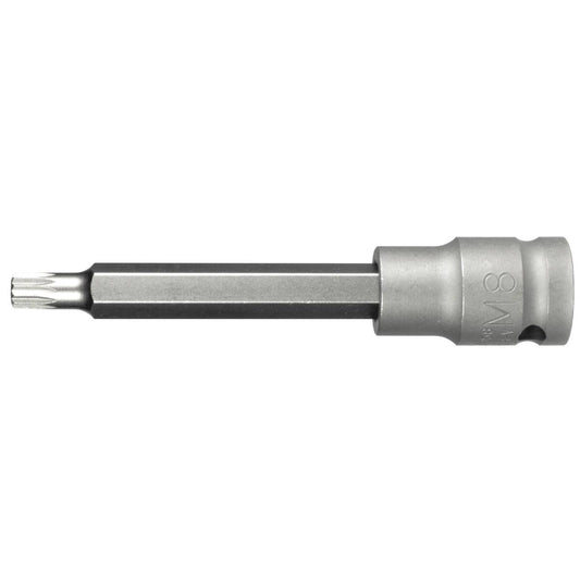 SW-Stahl IMPACT-Schraubendreheinsatz, 1/2", Innenvielzahn, M8 x 100 mm