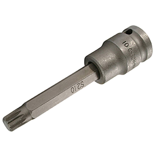 SW-Stahl IMPACT-Schraubendreheinsatz, 1/2", Innenvielzahn, M10 x 100 mm