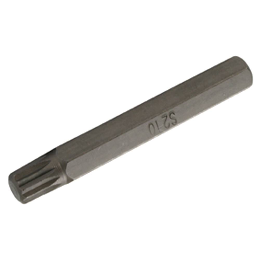 SW-Stahl Schraubendrehbit, 3/8", Innenvielzahn, M10, lang