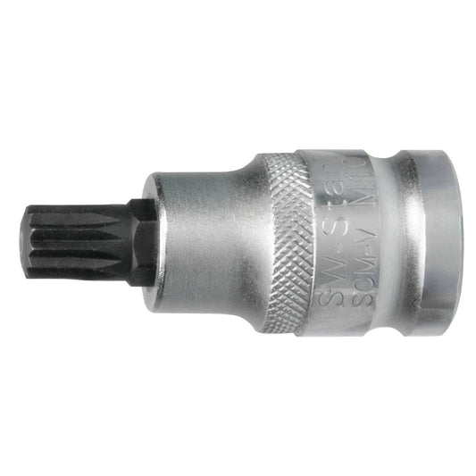 SW-Stahl Schraubendreheinsatz, 1/2", Innenvielzahn, M6 x 53 mm