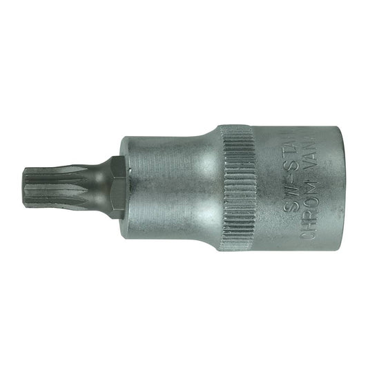 SW-Stahl Schraubendreheinsatz, 1/2", Innenvielzahn, M8 x 53 mm