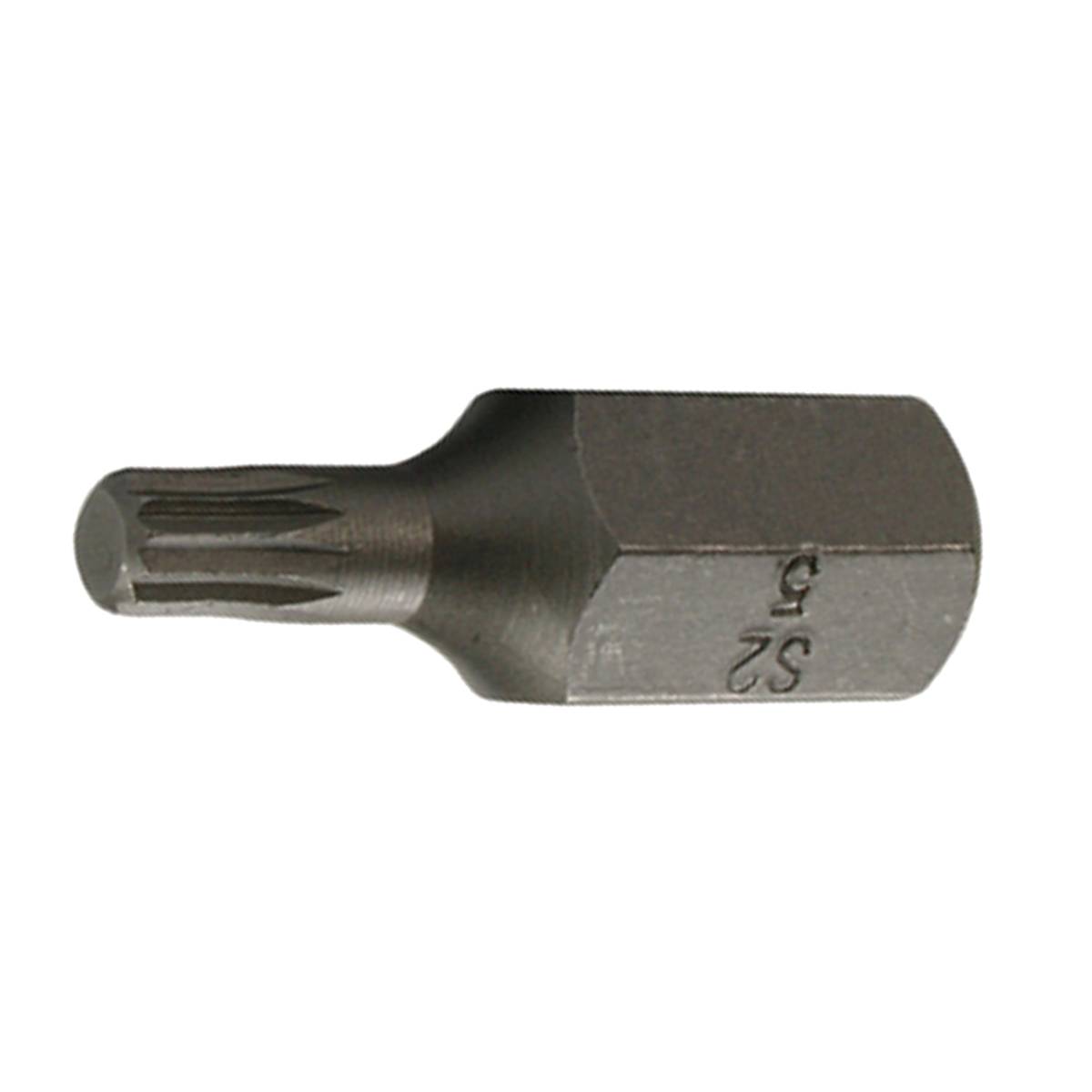 SW-Stahl Schraubendrehbit, 3/8", Innenvielzahn, M5