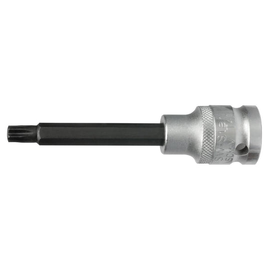 SW-Stahl Schraubendreheinsatz, 1/2", T-Profil, T27 x 100 mm