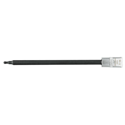 SW-Stahl Schraubendreheinsatz, 1/4", T-Profil, T15, mit Kugelkopf