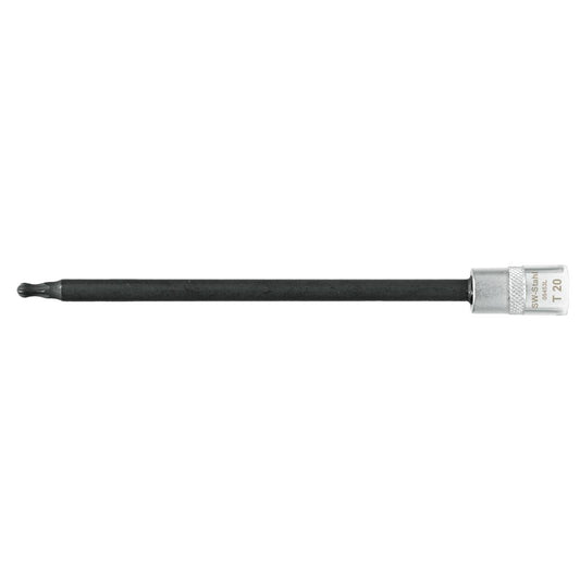 SW-Stahl Schraubendreheinsatz, 1/4", T-Profil, T20, mit Kugelkopf
