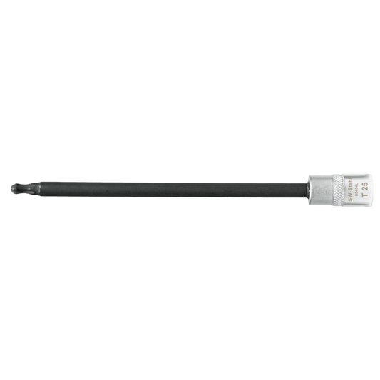 SW-Stahl Schraubendreheinsatz, 1/4", T-Profil, T25, mit Kugelkopf