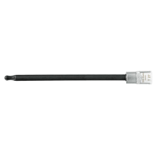 SW-Stahl Schraubendreheinsatz, 1/4", T-Profil, T27, mit Kugelkopf