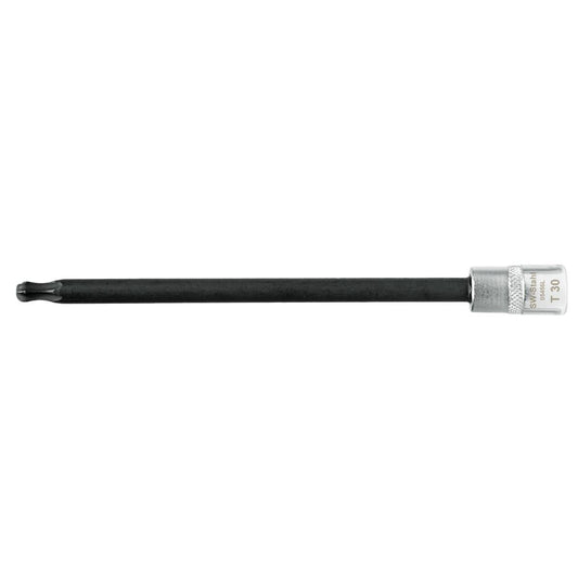 SW-Stahl Schraubendreheinsatz, 1/4", T-Profil, T30, mit Kugelkopf