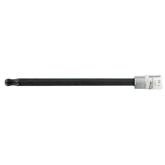 SW-Stahl Schraubendreheinsatz, 1/4", T-Profil, T40, mit Kugelkopf