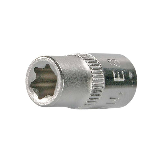 SW-Stahl Steckschlüsseleinsatz, 1/4", E-Profil, E8