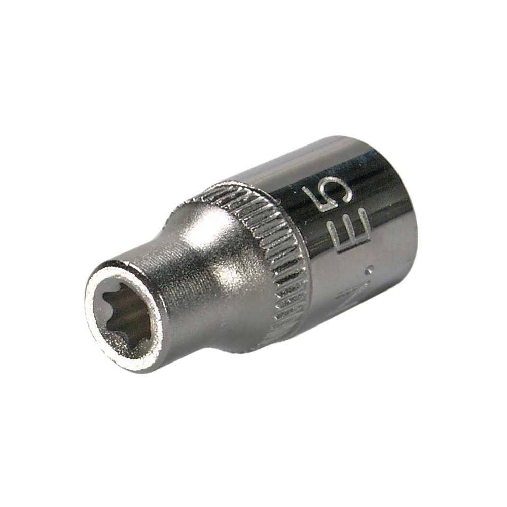 SW-Stahl Steckschlüsseleinsatz, 1/4", E-Profil, E5