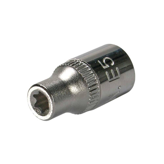 SW-Stahl Steckschlüsseleinsatz, 1/4", E-Profil, E5