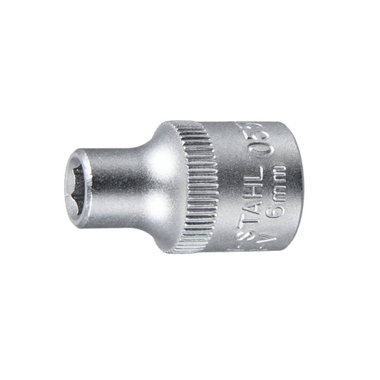 SW-Stahl Steckschlüsseleinsatz, 3/8", 6 mm