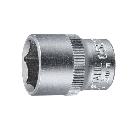 SW-Stahl Steckschlüsseleinsatz, 3/8", 15 mm