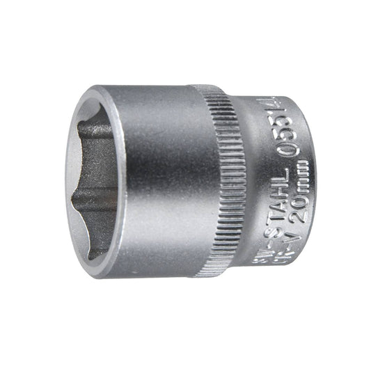 SW-Stahl Steckschlüsseleinsatz, 3/8", 20 mm