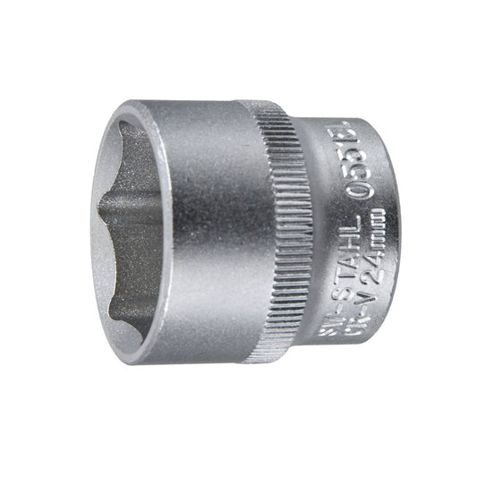 SW-Stahl Steckschlüsseleinsatz, 3/8", 24 mm