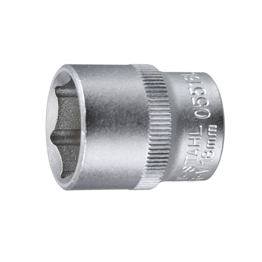 SW-Stahl Steckschlüsseleinsatz, 3/8", 18 mm
