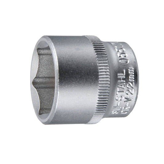 SW-Stahl Steckschlüsseleinsatz, 3/8", 22 mm