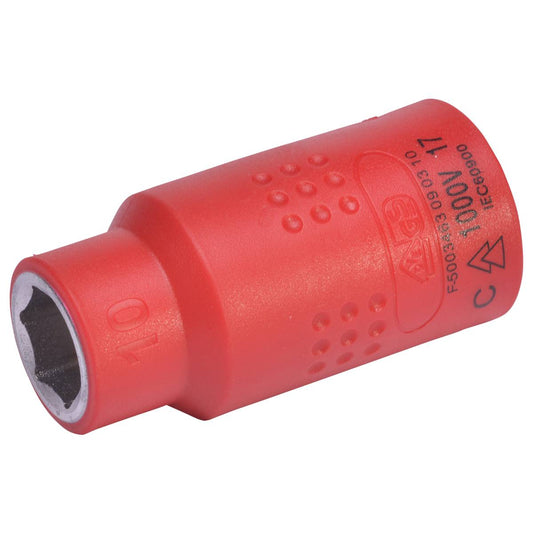 SW-Stahl Steckschlüsseleinsatz, 3/8", 10 mm, VDE