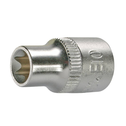 SW-Stahl Steckschlüsseleinsatz, 3/8", E-Profil, E10