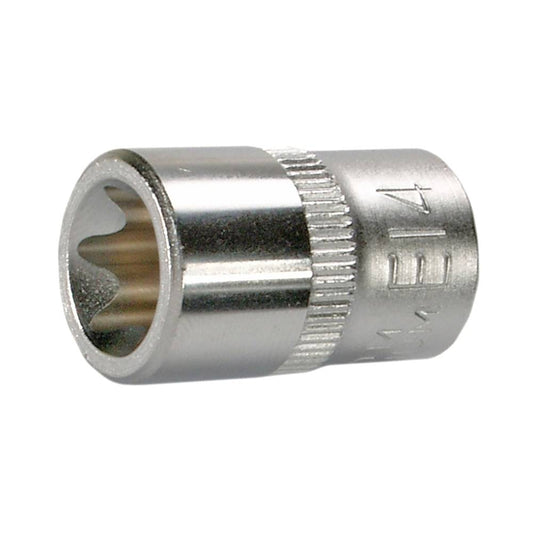 SW-Stahl Steckschlüsseleinsatz, 3/8", E-Profil, E14