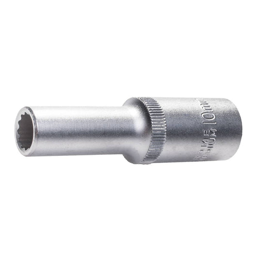 SW-Stahl Steckschlüsseleinsatz, 1/2", Zwölfkant, 10 mm, tief