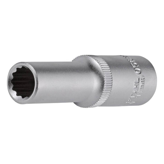 SW-Stahl Steckschlüsseleinsatz, 1/2", Zwölfkant, 11 mm, tief