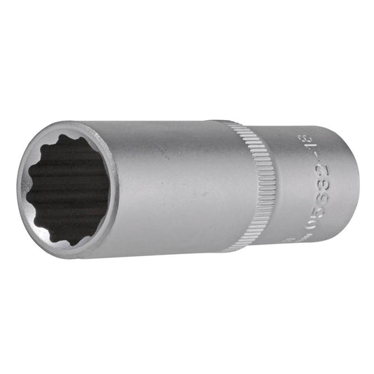 SW-Stahl Steckschlüsseleinsatz, 1/2", Zwölfkant, 18 mm, tief