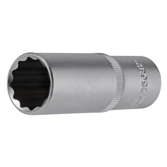 SW-Stahl Steckschlüsseleinsatz, 1/2", Zwölfkant, 19 mm, tief