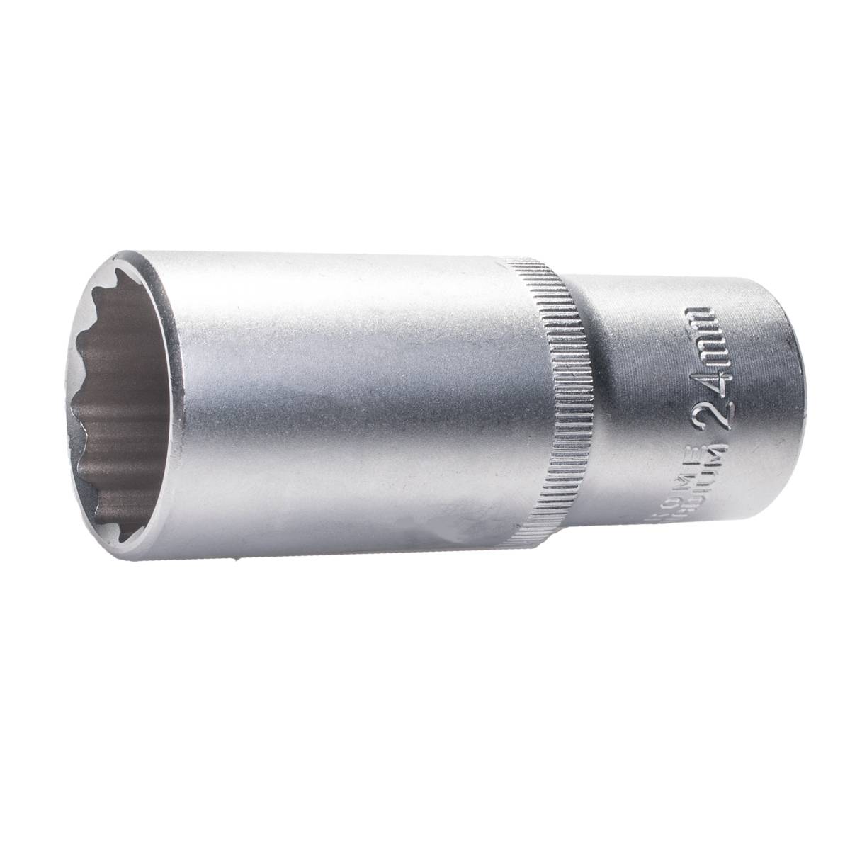 SW-Stahl Steckschlüsseleinsatz, 1/2", Zwölfkant, 24 mm, tief