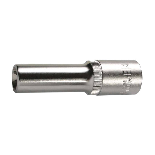 SW-Stahl Steckschlüsseleinsatz, 1/2", E-Profil, E11, tief