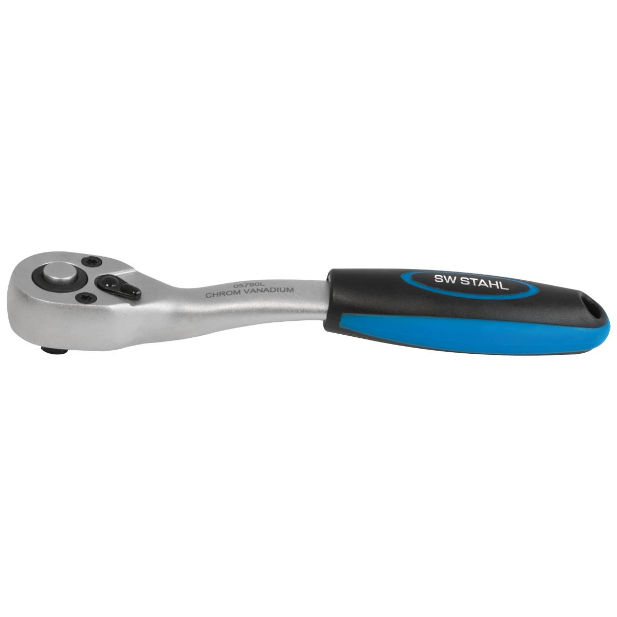 SW-Stahl Umschaltknarre, 1/4", ERGO-Ausführung