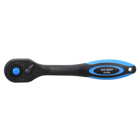 SW-Stahl Umschaltknarre, 1/4", ergonomisch, Kunststoff